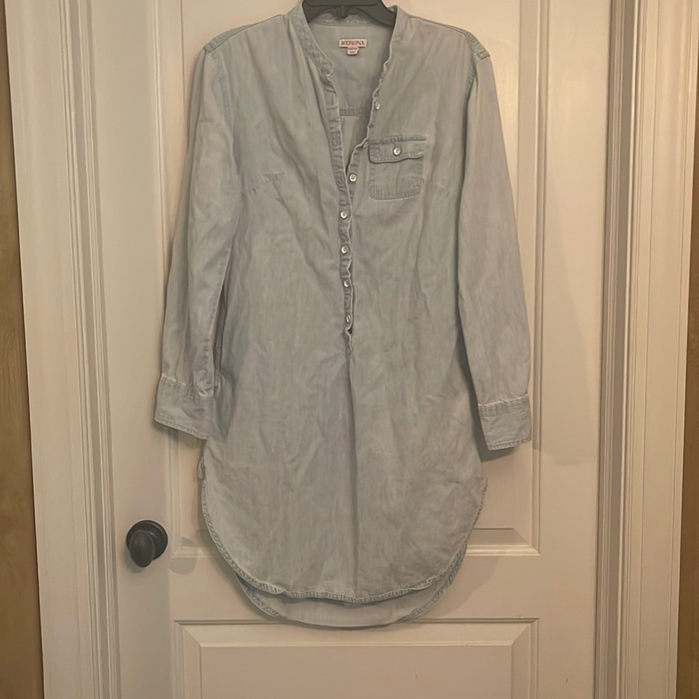 Button down Jean dress